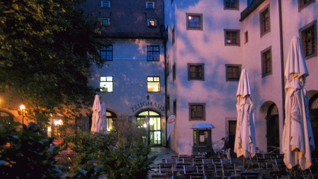 AUGSBURG City  -  ZEUGHAUS with beer-garden  2010